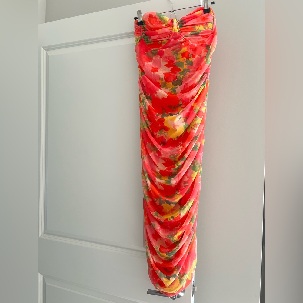 Zara Multicolor Floral Dress